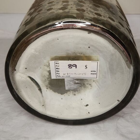 Large mercury glass jug bottle - Picture 7 of 8